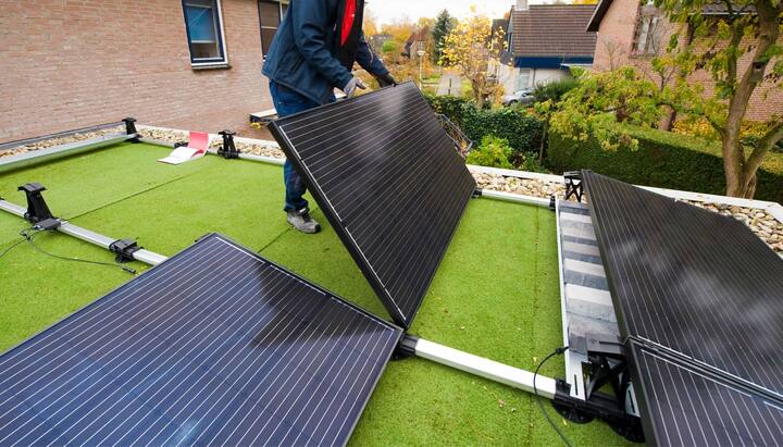 Roofing solar panel installations Frederick